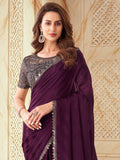 Designer Saree with Embellished Blouse