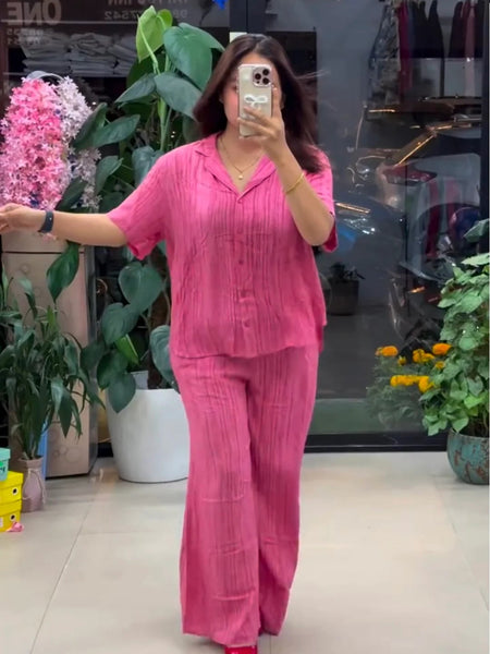Pure Linen Co-ord Set