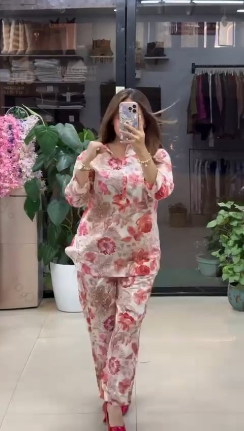Sunshine Floral Premium Co-Ord Outfit Set