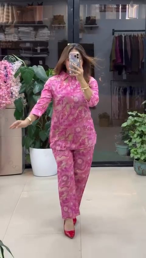 Sunshine Floral Premium Co-Ord Outfit Set